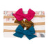 Baby Girls Headband Infant Elastic Headwear Kids Hair Accessories Bow Set For Baby Girls