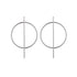 Luxury Modern Trend Fashion Statement Earrings 2020 Style Big Geometric Round Earrings For Women and Girls