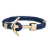 Couple Bracelets Fashion Alloy Anchor Bracelets Bangles braided Polyester Rope Bracelets For Women And Men Gifts