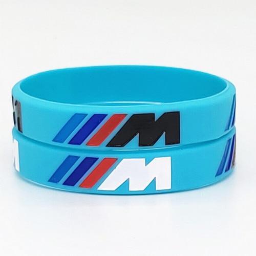 Hologram Bracelet ///M Sport M Power Black White Silicone Wristband Bangle for Auto Club Fans M3 M5 M6 3/5/7 Series