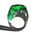 Modern Wooden Epic Resin Ring Elegant Luxury Wedding Epoxy Soul of The Forest Eco Epoxy Handmade