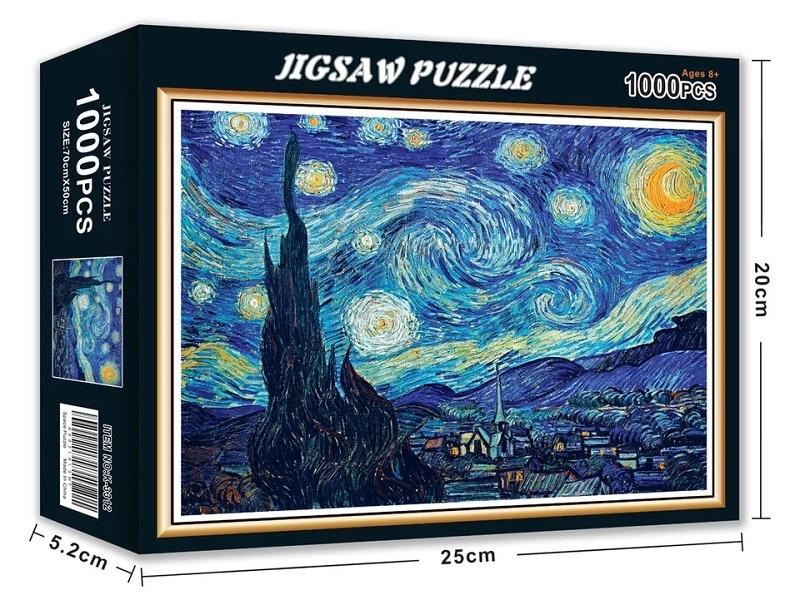 1000 Pieces Puzzles Educational Toys Scenery Space Stars Educational Puzzle Toy for Kids/Adults birthday Gift