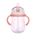 Suction Cups Milk Straw With Handles Training Feeding Bottle Silicone Drinking Wide Mouth Bottle for Kids and Baby