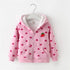 Luxury Modern Girls Winter Jackets Newborn Coat Hooded Baby Jacket For Girls