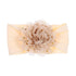 Cute 1PCS Baby Girls Lotus Flower Nylon Headband Knot Elastic Newborn Toddler Headwraps Kids Hair Accessories Gifts