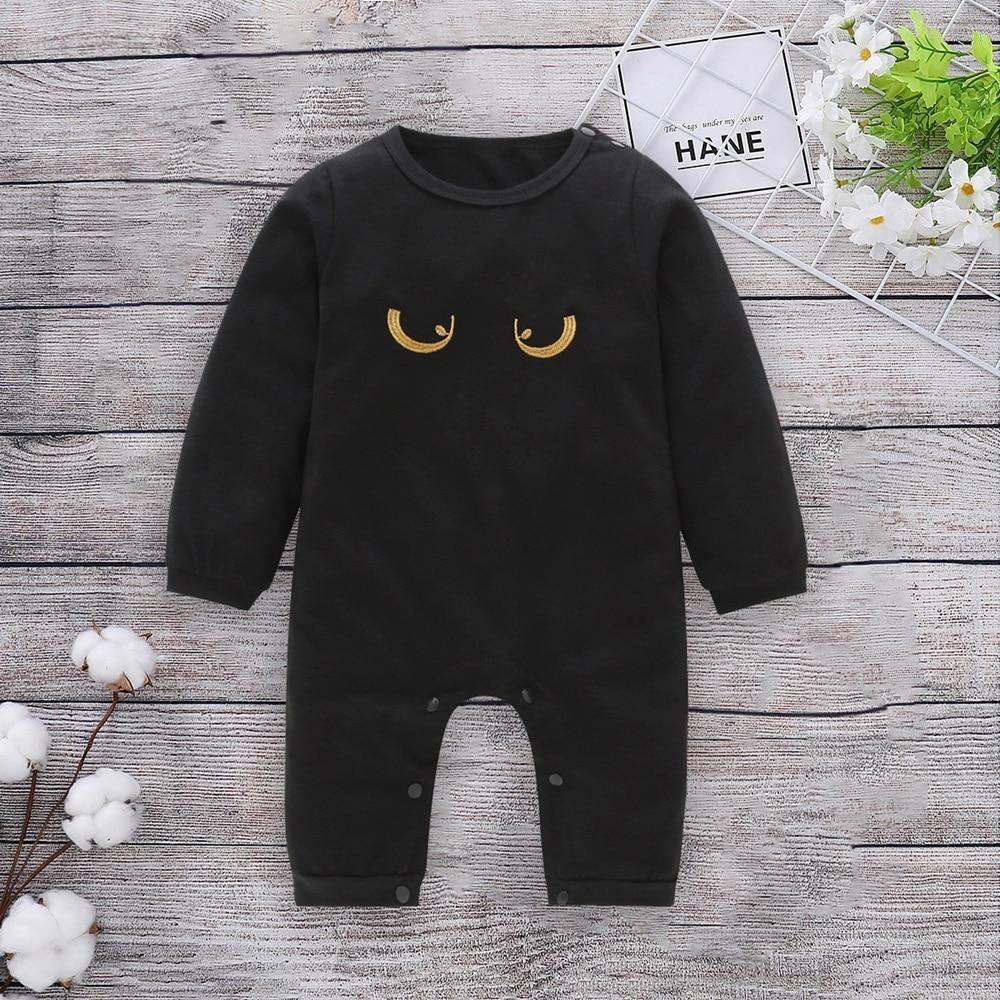 Newborn Baby Boys Girls Rompers cute Animal Printed Long Sleeve Winter Cotton Kid Jumpsuit Playsuit Outfits Clothing