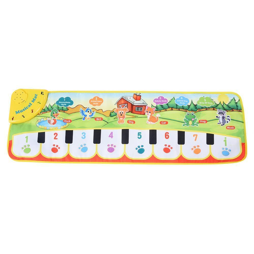 Baby Music Play Carpet Mat Children Kid Crawling Piano Carpet Educational Musical Toy Kids Touch Paly For Kids