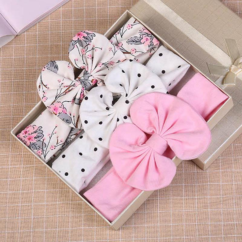 Flower Trendy Baby Headband For Girl Bows Crown Head Bands Cute Newborn Headbands Hairbands Baby Hair Accessories