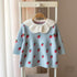 Modern Cotton Warm Winter Knitted Clothes Infant Toddler Top Dress For Girls Kids