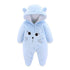 Newborn Winter Hoodie Baby Rompers Outwear Infant Baby Jumpsuit 3M -12M For Girls and Boys Winter Romper