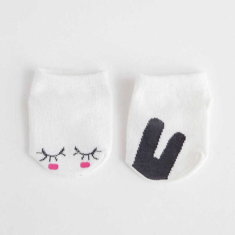 Elegant Printed Baby Anti Slip SocksBaby Toddler Low Cut Socks For Boys and Girls Kids