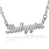 Fashion Baby Girl Word Necklace Unique Luxury Jewelry Perfect Gift For Women In Modern Cool Style