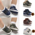 0-18M Newborn Baby Soft Sole Shoes Boys Kids Lace-Up Ankle Boots Sneakers Perfect Baby Gift