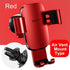 360 Degree Rotation Car Phone Holder For Car Air Vent / CD Slot Mount Phone Holder Stand Metal Gravity Mobile Phone Holder