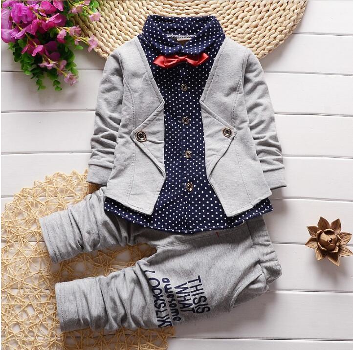 Baby Boy Gentleman Clothing Sets Birthday Formal Outfit For Boys In Modern New Deign Style