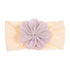 Cute 1PCS Baby Girls Lotus Flower Nylon Headband Knot Elastic Newborn Toddler Headwraps Kids Hair Accessories Gifts