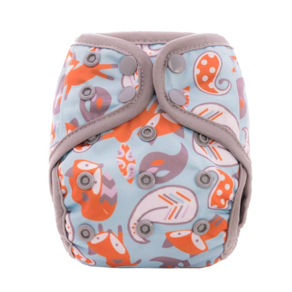 Newborn Pocket Diaper Cloth Diapers Bamboo Charcoal Inner Waterproof PUL Outer Double Gussets Nappies for Baby