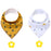 100% Organic Cotton Super Absorbent And Soft Unisex Baby Bandana Drool Bibs And Teething Toys For Newborn