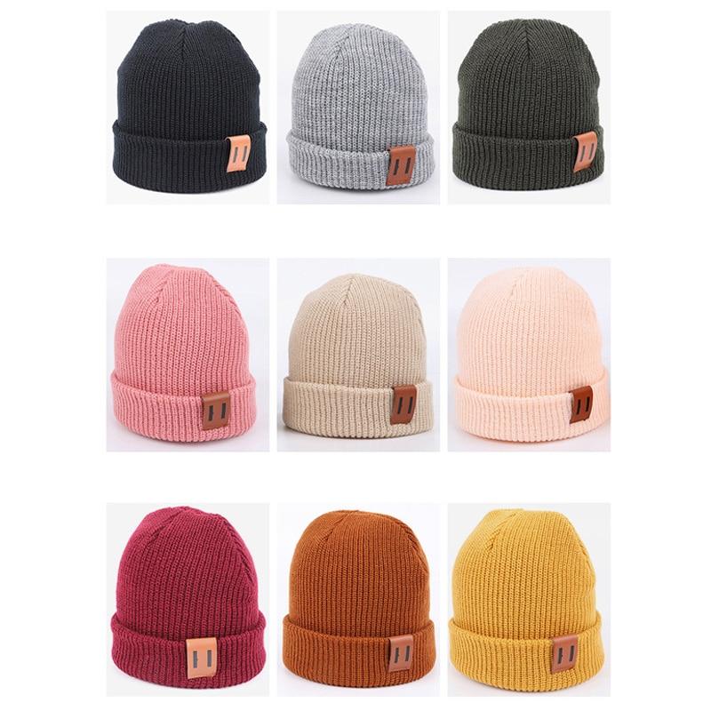 Trend NEW WInter Baby Hat for Warm Baby Winter Hat for Kids Beanie Knit Children Hats for Baby Newborn Hat