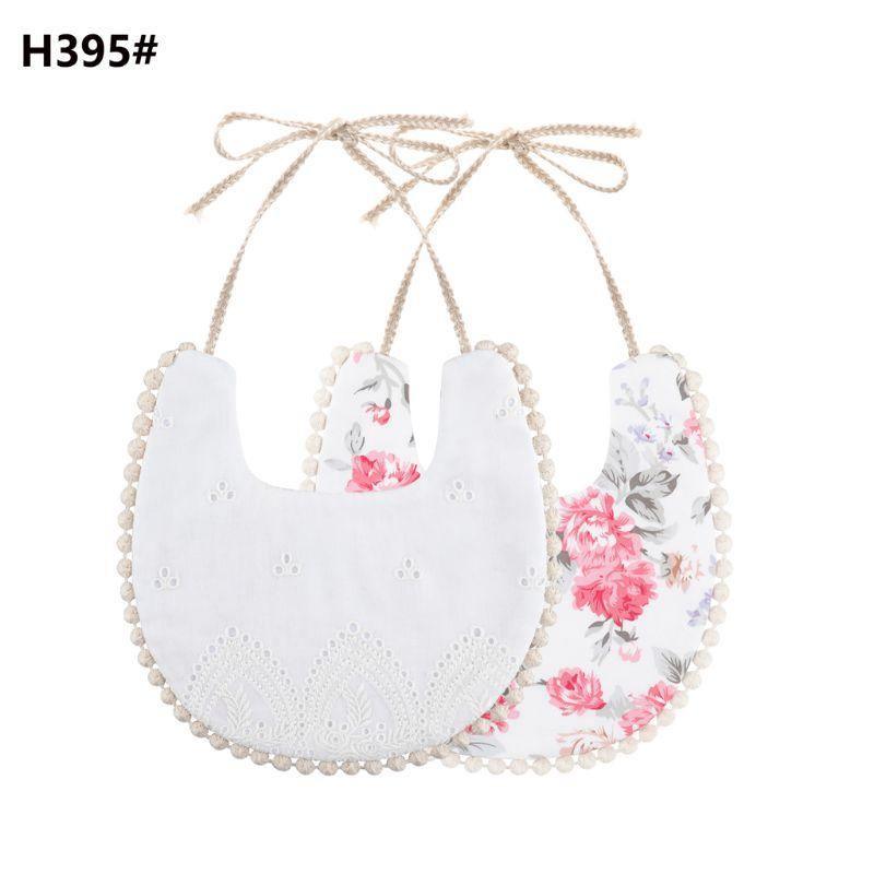 Infant Baby Bib Kid Toddler Dinner Feeding Tassel Double-side Cotton Linen Burp Cloths Saliva Towel For Baby