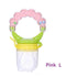 Pacifier Fresh Food Nibbler Silicone Baby Infant Fruit Feeder Toddler Baby Feeding Pacifier For Kids