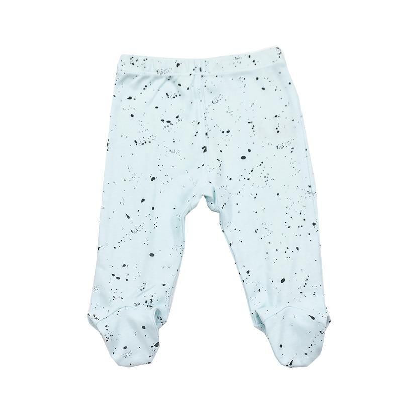 Baby Trousers 0-18 Month Cotton Cute Printed Spring Autumn Unisex Casual Footed Baby Boys Pant Infant Girl Pants Newborn Trouser