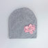 Modern Elegant Baby Girl Hat Cap With Bow and Dots Cotton Flower Beanie for Girls Butterfly Knot