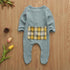 Newborn Baby Boy Girl Long Sleeve  Cotton Romper Jumpsuit Playsuit One Pieces Baby Clothes 0-9M In Famous Holidays Pajamas Style