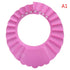 Shampoo Cap Sheild Durable Baby Bath Visor Hat Adjustable Baby Shower Protect Eye Water-proof For Kids