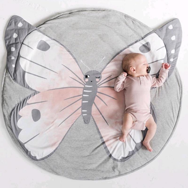 Cartoon Baby Play Mats Pad Toddler Kids Crawling Round Carpet Rug Toys Mat For Children Room In elegant Modern Design