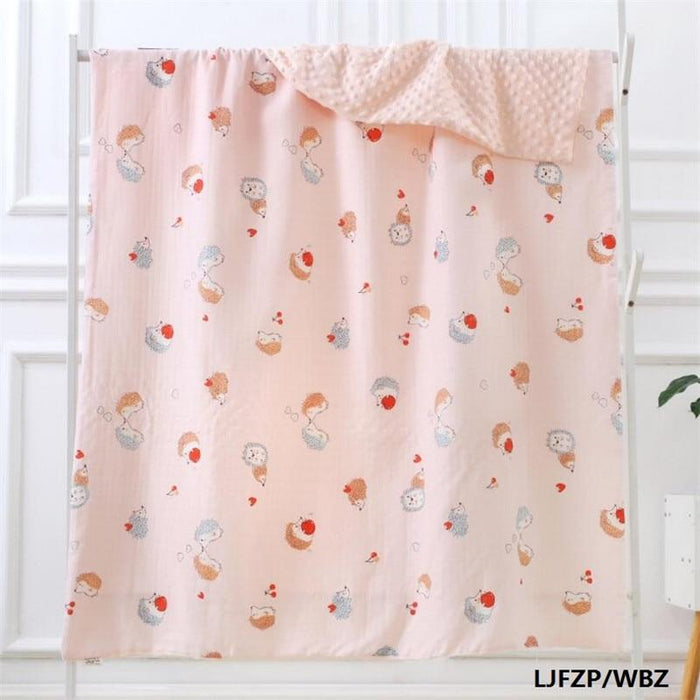 Modern Luxury Kids Blanket Baby Receiving Blanket Sleeping Bed Blanket Soft Newborn Swaddle For Kids