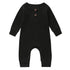 Infant Baby Boy And Girl clothes One-Piece Knitted Solid Long Sleeve Romper Jumpsuit In Classic Deisgn