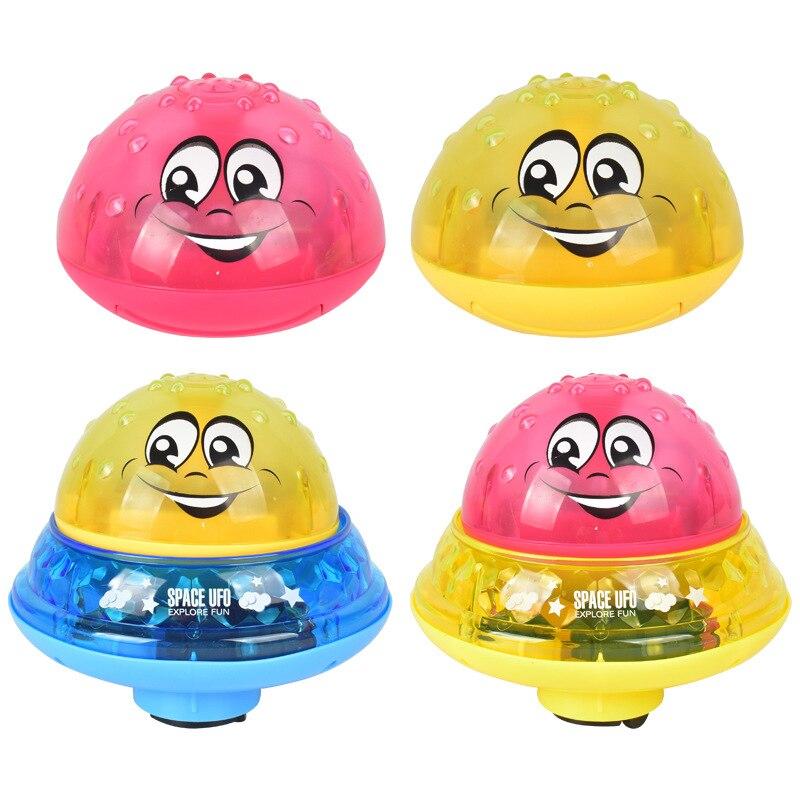 Cool Bath Toys Spray Water Light Rotate with Shower Pool , Toddler Swimming Party Bathroom LED Light With Music for Kids