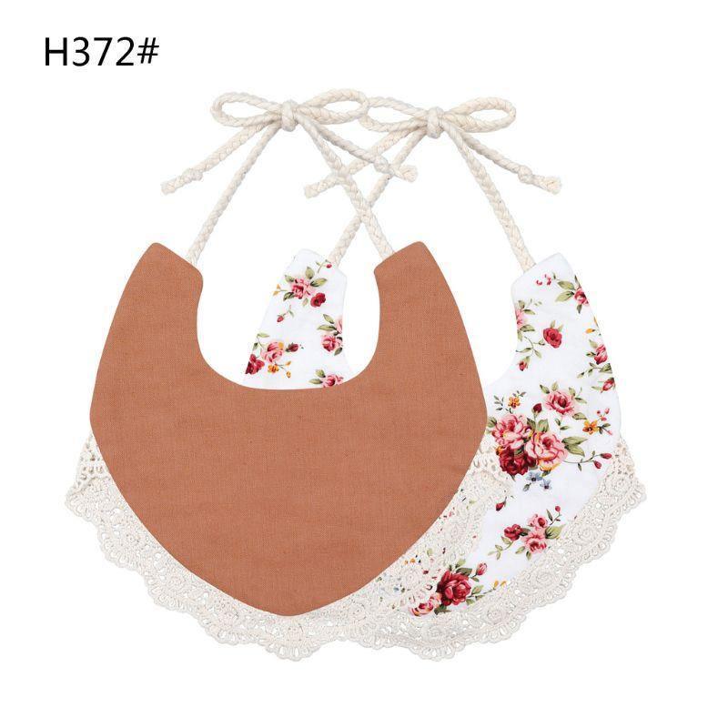 Infant Baby Bib Kid Toddler Dinner Feeding Tassel Double-side Cotton Linen Burp Cloths Saliva Towel For Baby