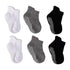 6 Pairs Cotton Baby 's Non-slip Boat Low Cut Floor Socks With Rubber Grips For Boys & Girls Sock