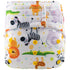 Hook & Loops Pocket Diaper - cloth Inner Waterproof Washable Reusable Baby Diaper For Kids