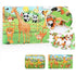 New 60 Pieces Wooden Puzzle Kids Toy Cartoon Animal Wooden Puzzles Child Early Educational Learning Toys for Christmas Gift