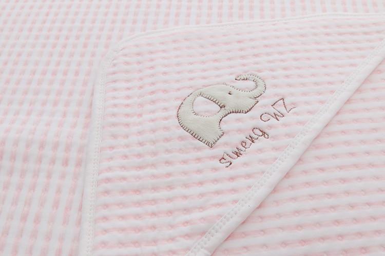 Summer Baby Blanket Infant Breathable Envelop Swaddle For Newborn Baby Hooded Sleepsack For Baby