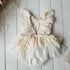 Modern Newborn Baby Girl Flower Lace Romper Bodysuit Jumpsuit Tutu Dress Outfit Clothes Made for Little Prinsess girls between 0-24Months