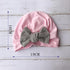 Elegant Flower Baby Hat Toddler Turban Head wraps Kids Bonnet Hat Newborn Baby Hat For Baby Girls