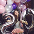 NEW Big Modern 32inch Luxury  Number Foil Helium Balloons For Birthday Party and Celebrations Modern Decoration