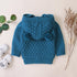 Autumn Infant Hooded Knitting Outwear coat / Jacket For Newborn Baby Boys GirlIn Modern New Elegant Design