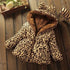 Modern Tigger Design Winter Newborn Baby girls Warm Hooded Coat Leopard Outerwear Jacket Children Coats For Girls