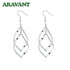 Luxury Silver Jewelry New Style Elegant Earrning For Women High Quality Long Elegant Earrings