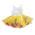 Luxury Modern Handmade Girls Sweetness Flower Kids Dress Princess Summer Sleeveless Mini Tutu Dress Childs Bow Pink Yellow Red Girls Clothing Dress