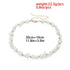 Handmade New Modern Sea Style White Color Crystal Spar Elegant Geometric Transparent Beading Luxury Necklace For Women Girl Party Vacation Jewelry