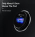 Mini White Quick Charge 3.0 Fast Charging QC 3.0 Car-Charger LED Modern Phone USB Charger Car Accessories