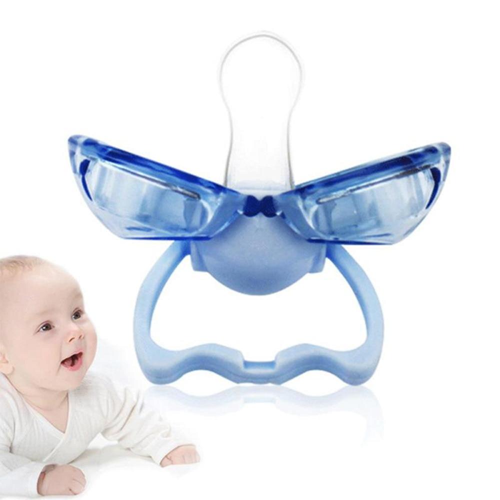 Modern Uniqeu Baby Infant Kids Pacifier Silicone Nipple Cradle Case Holder Travel Storage Cover Anti-drop Pacifiers For Baby and Kids 2 in 1