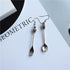 Luxury Punk Sliver Drop Earrings With Creativity Jewelry Accessories For Women In Simple Fashion Design