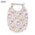 Floral Vintage Newborn Double Side Bibs Boys Girls Waterproof Linen Cotton Saliva Towel